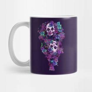 Flowers and Skulls Mug